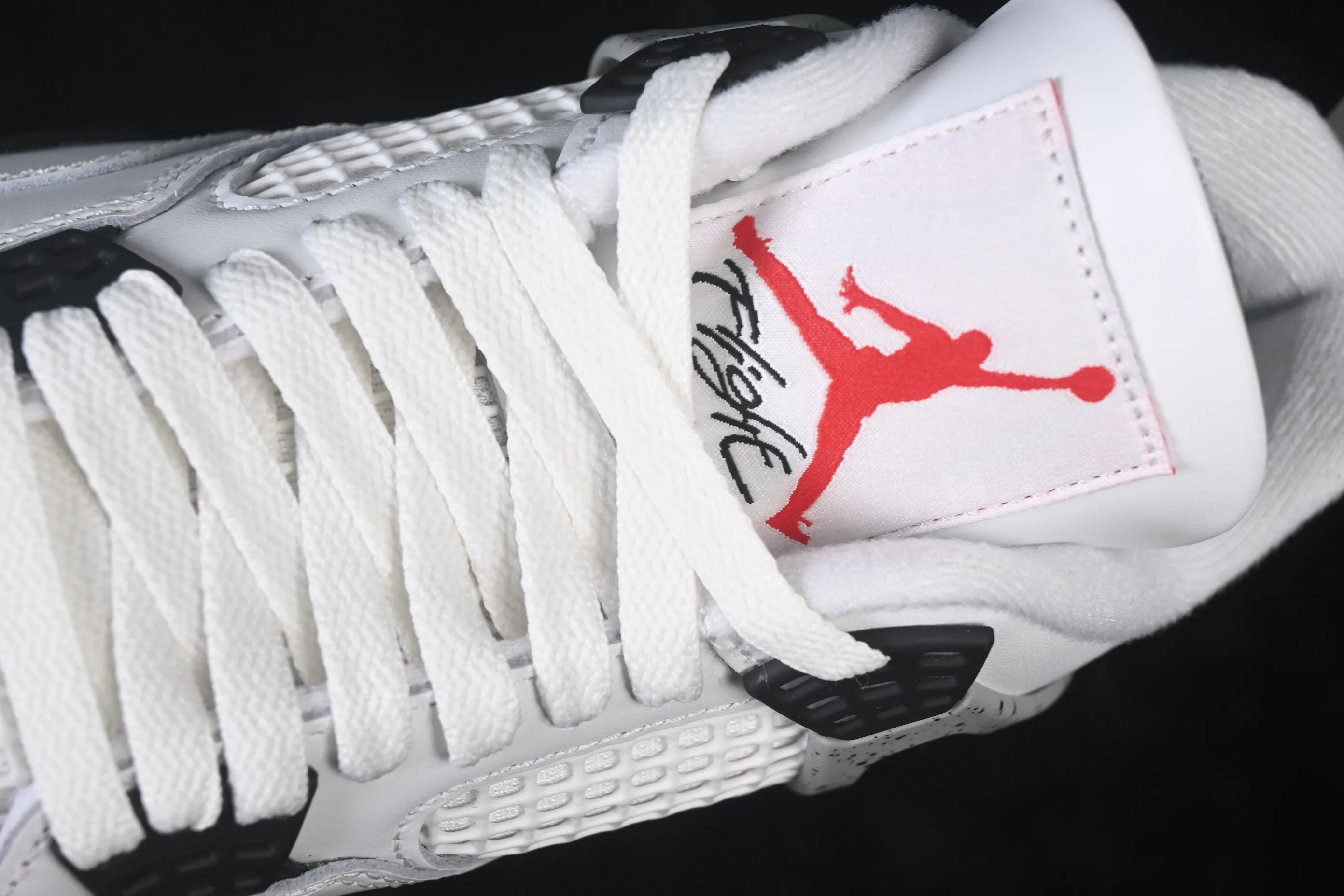 All categories Air Jordan Jordan series basketball shoes Air Jordan 4 LJR version Air Jordan 4 Retro "White Cement" AJ4 Joe 4 new white cement FV5029-100